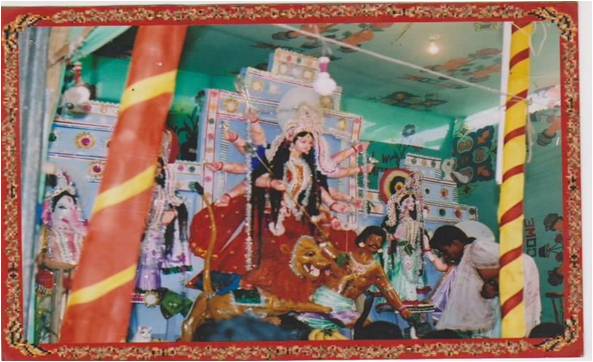 মধইল বাজার সার্বজনীন বারোয়ারী দূর্গা মন্দির